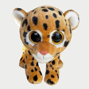 Ty VelveTy Freckles The Leopard 9” Tall Plush Stuffed Animal 2015